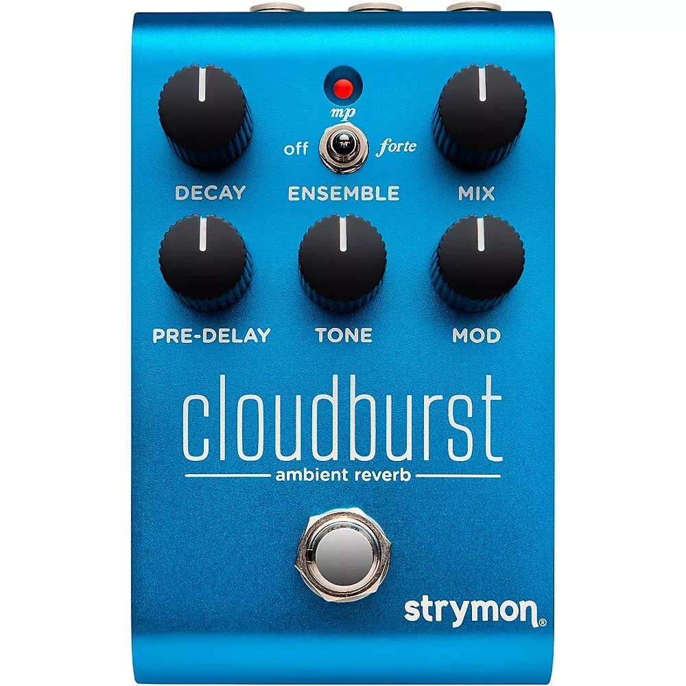Strymon Cloudburst Ambient Reverb Guitar Effects Pedal - Blue