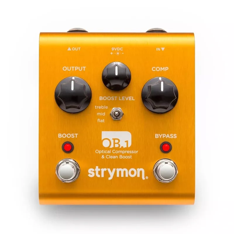 Strymon OB.1 Optical Compressor & Clean Boost Guitar Effects Pedal