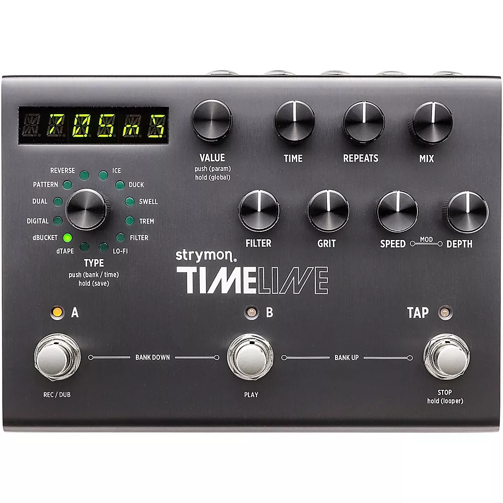 Strymon TimeLine Multi-Delay Effects Pedal Grey