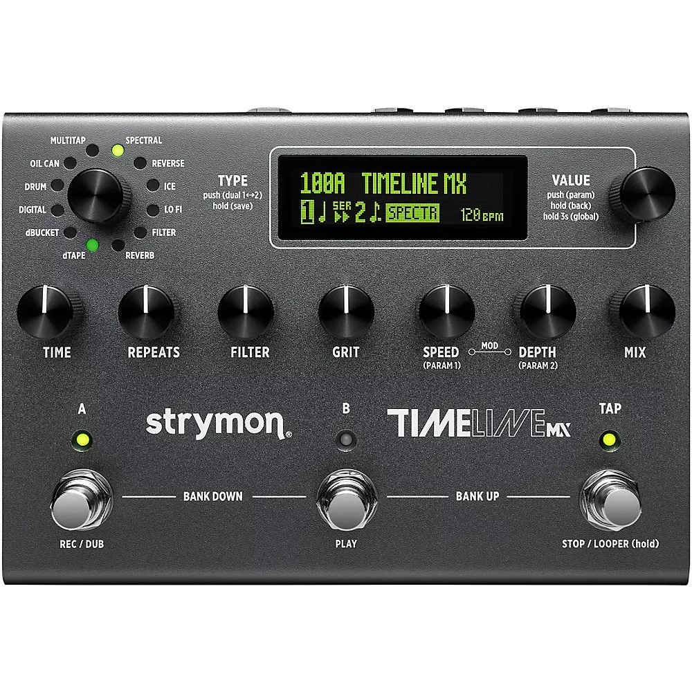 Strymon TimeLine MX Delay Guitar Effects Pedal