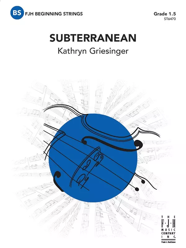 Subterranean: String Orchestra Conductor Score & Parts