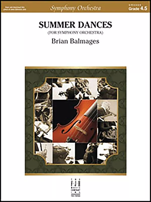 Summer Dances: Full Orchestra Conductor Score & Parts