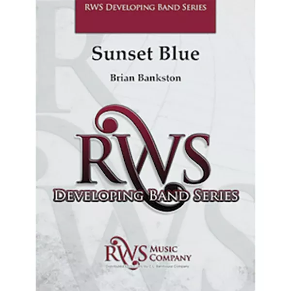 Sunset Blue: Concert Band Oversized Conductor Score