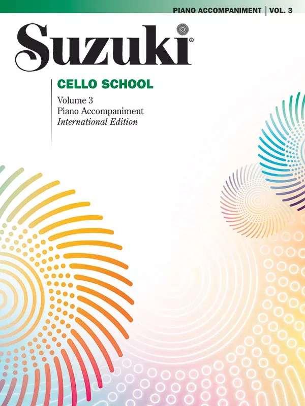 Suzuki Cello School, Volume 3: Cello Accompaniment Book