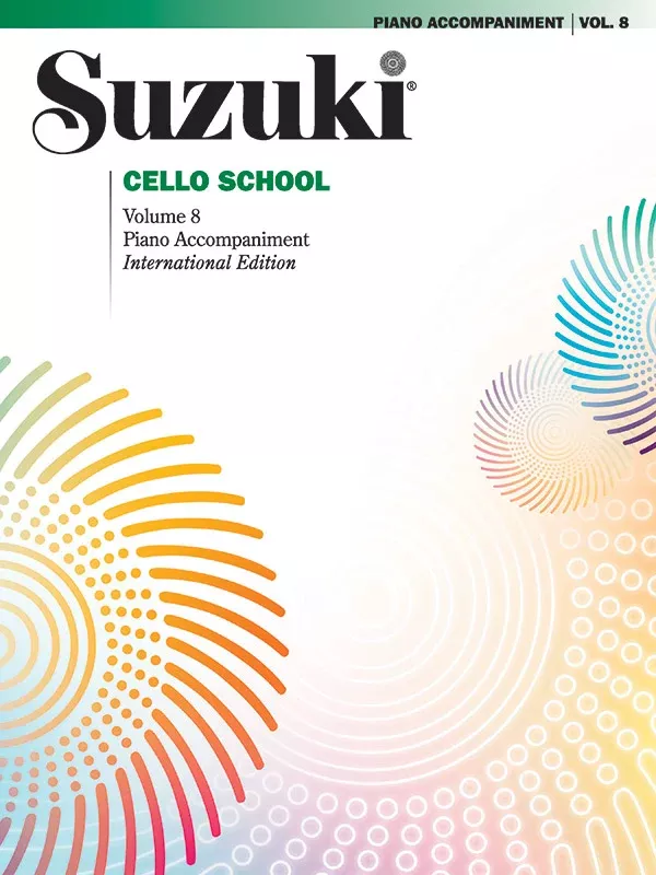 Suzuki Cello School, Volume 8: Cello Accompaniment Book