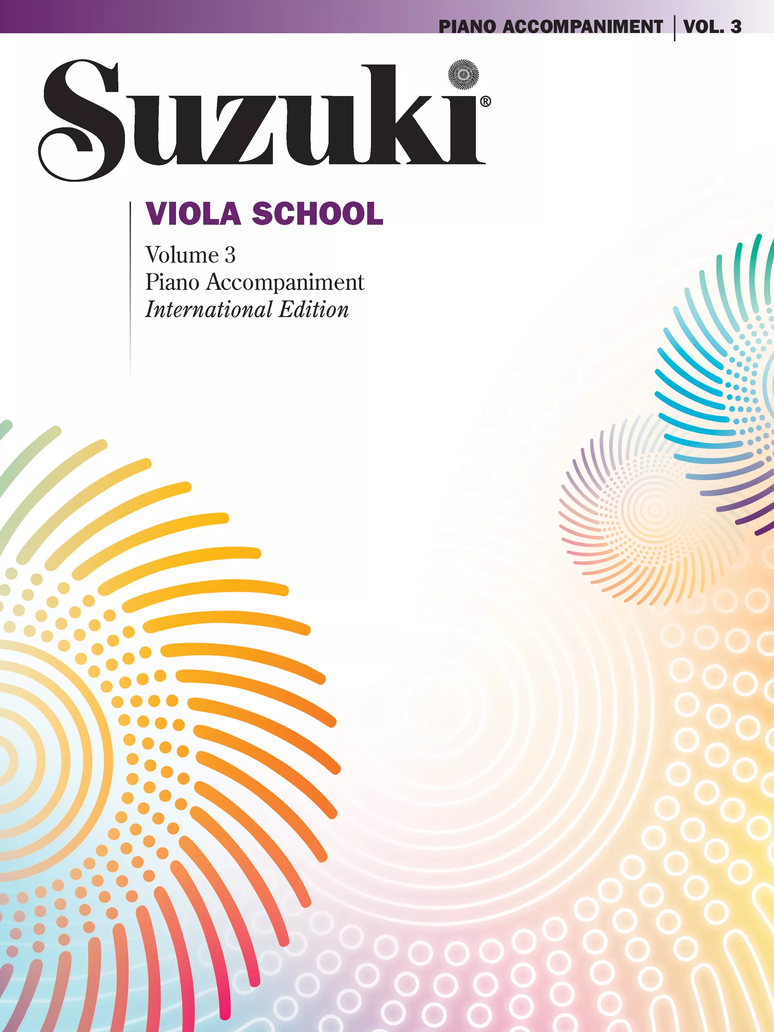 Suzuki Viola School, Volume 3: Viola Accompaniment Book