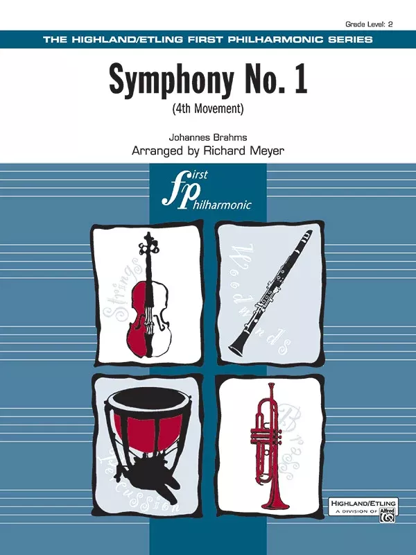 Symphony No. 1 (4th Movement ): Full Orchestra Conductor Score & Parts