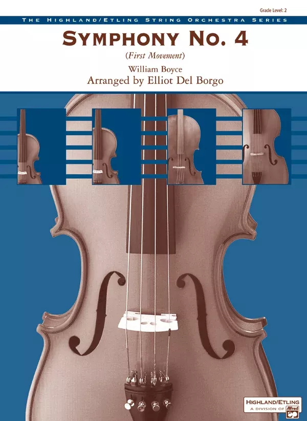 Symphony No. 4, 1st Movement: Score
