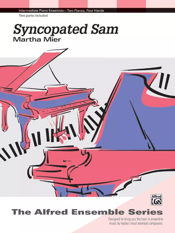 Syncopated Sam: Piano Duo (2 Pianos, 4 Hands) Sheet (2 copies included)