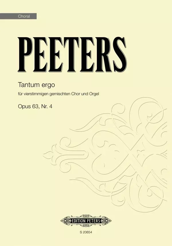 Tantum ergo, op, 63 no. 4