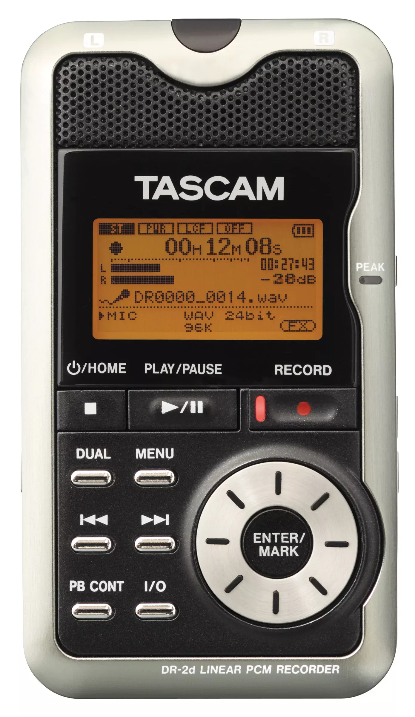 Tascam DR2d Portable Digital Recorder: Pro Audio Accessory