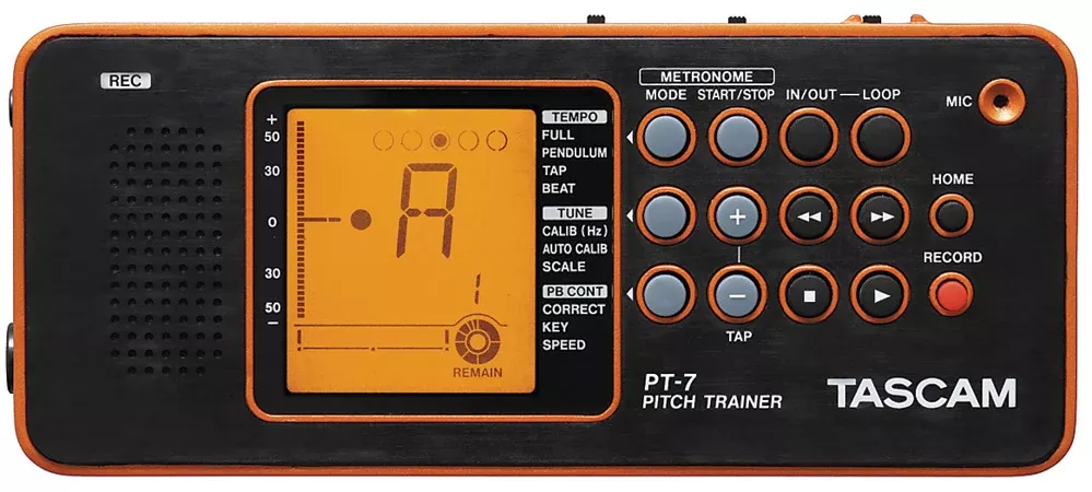 Tascam PT7 Pitch Trainer Tuner: Pro Audio Accessory