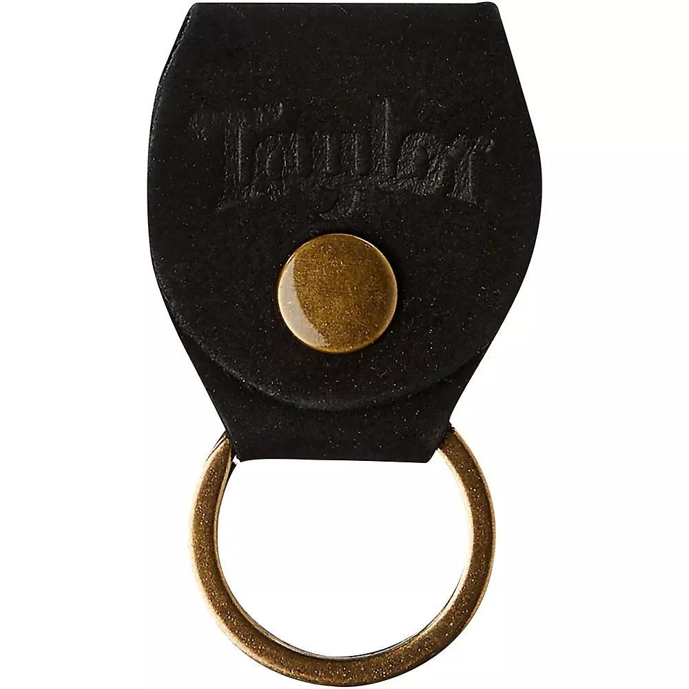 Taylor Key Ring With Pick Holder - Black