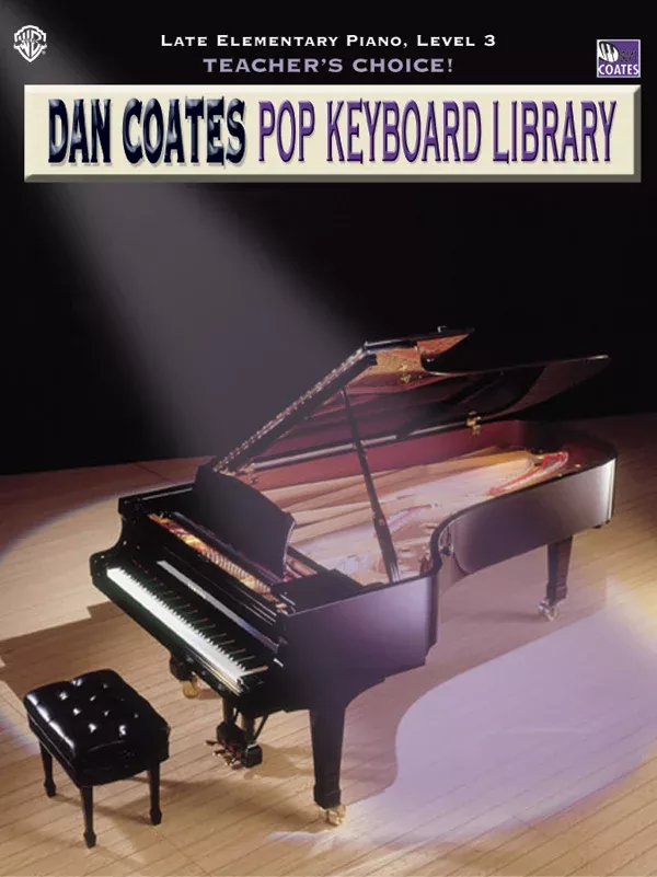Teacher's Choice! Dan Coates Pop Keyboard Library, Book 3: Piano Book
