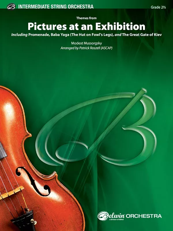 Themes from Pictures at an Exhibition: String Orchestra Conductor Score & Parts