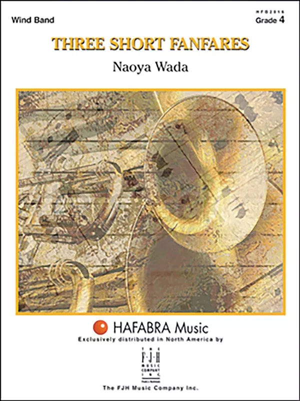 Three Short Fanfares: Concert Band Conductor Score & Parts