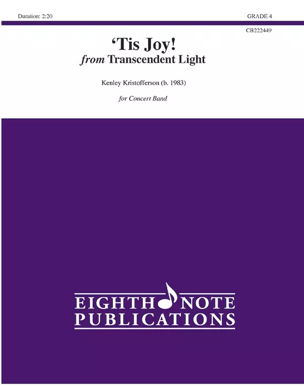‘Tis Joy!: Concert Band Conductor Score & Parts