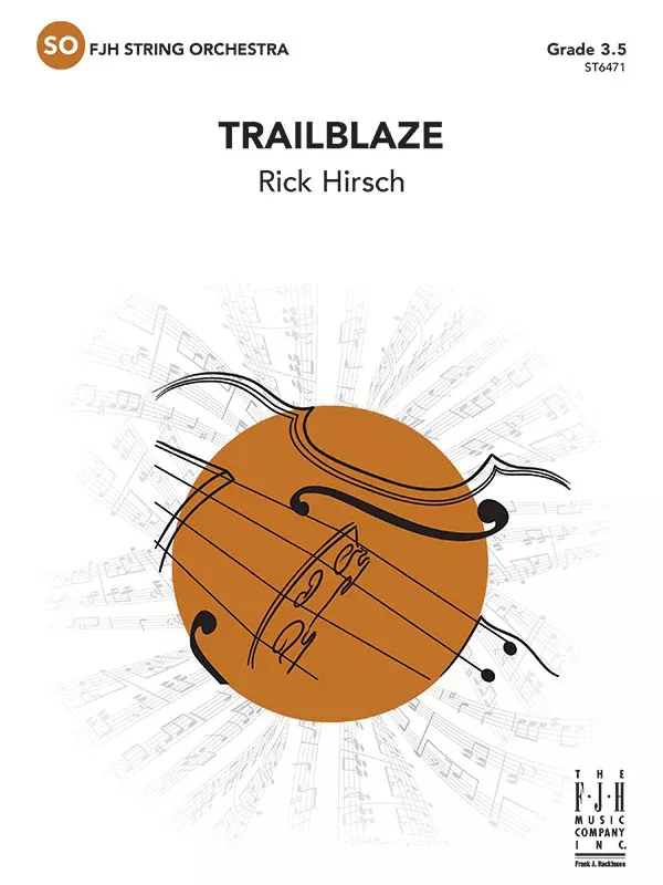 Trailblaze: String Orchestra Conductor Score & Parts