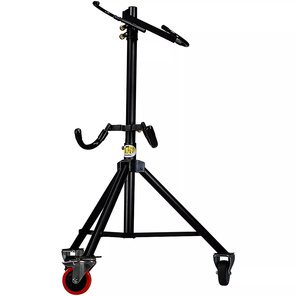 Tuba Essentials The Hug Adjustable Euphonium Stand for Left Side Mouthpiece Instruments