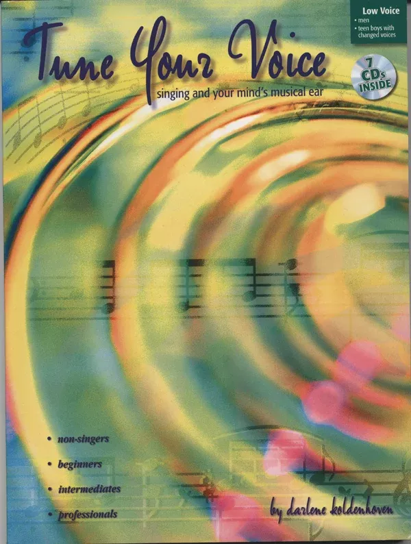 Tune Your Voice: Low Voice Book & 7 CDs