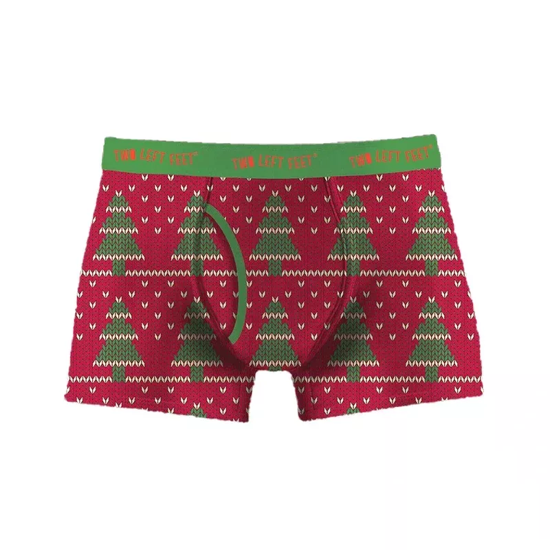 Two Left Feet: Xmas Men’s Trunks Knit Wit