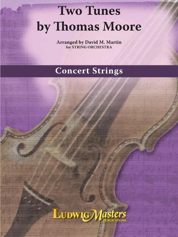 Two Tunes by Thomas Moore: String Orchestra Conductor Score