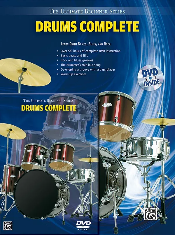 Ultimate Beginner Series: Drums Complete: Drumset Book & DVD (Hard Case)