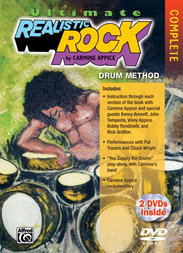 Ultimate Realistic Rock, Complete: Drum 2 DVDs
