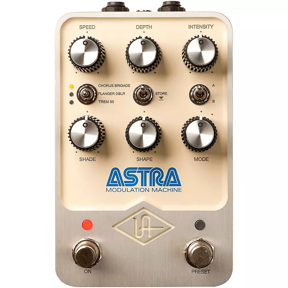 Universal Audio UAFX Astra Modulation Machine Effects Pedal - Cream