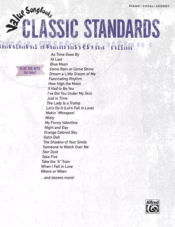 Value Songbooks: Classic Standards