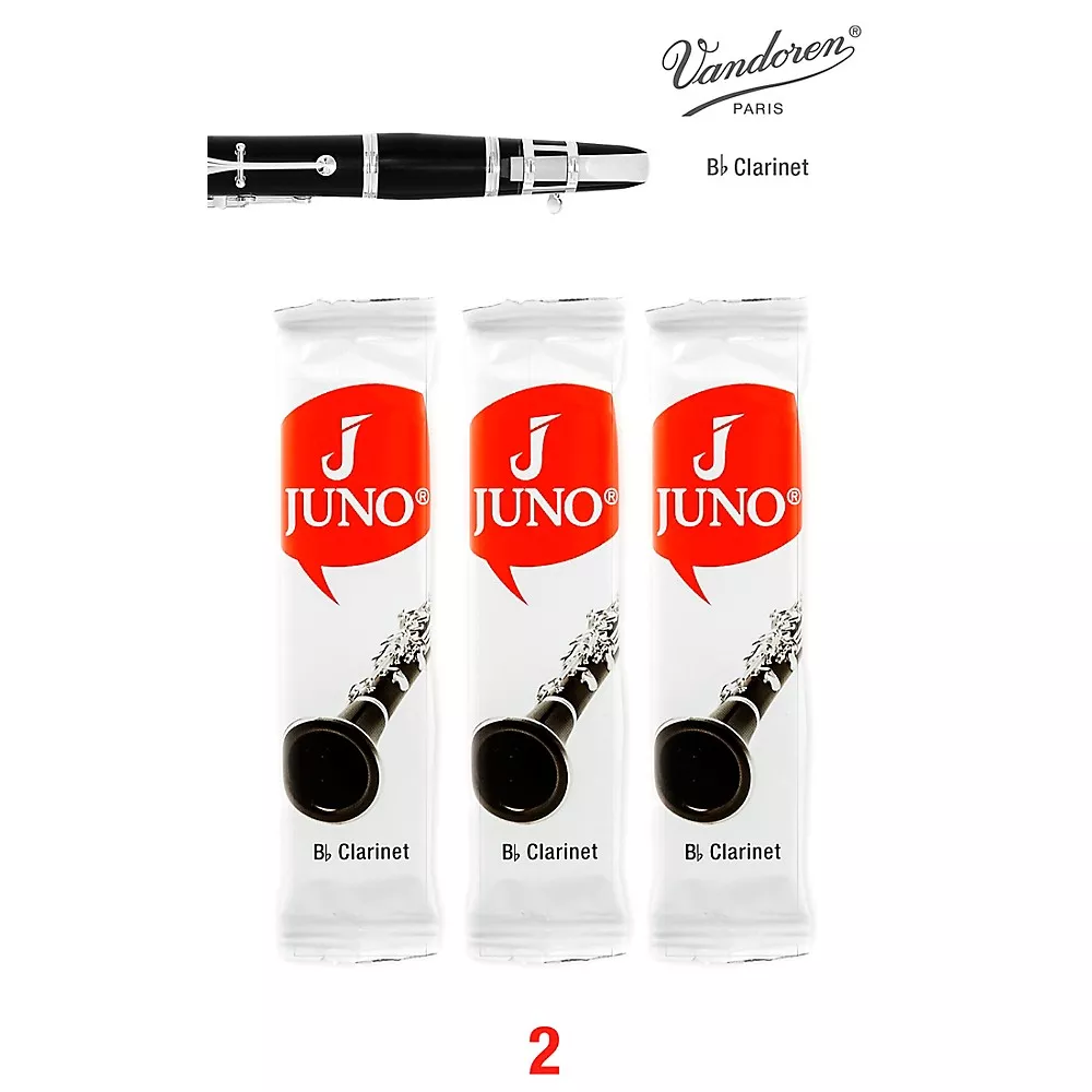 Vandoren JUNO Bb Clarinet, 3 Reed Card 2
