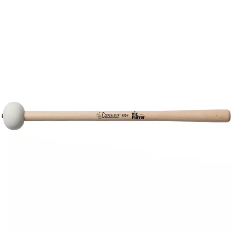 Vic Firth MB2H Corpsmaster Bass Mallet – Medium Head, Hard