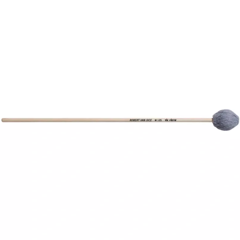 Vic Firth VF-M125 Robert Van Sice Keyboard, Synthetic Core Mallet – Medium Hard