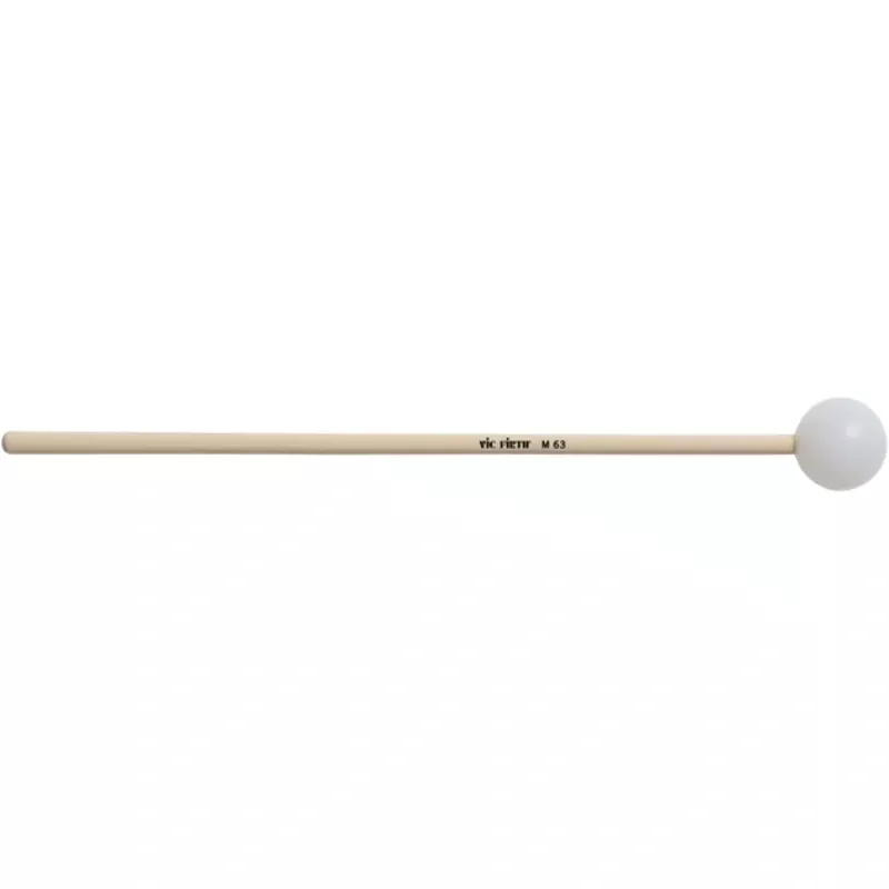 Vic Firth VF-M63 Corpsmaster KeyboardMallet – Poly Ball, Medium