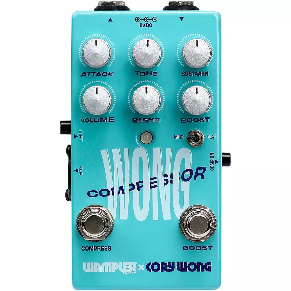 Wampler Cory Wong Compressor Effects Pedal Teal
