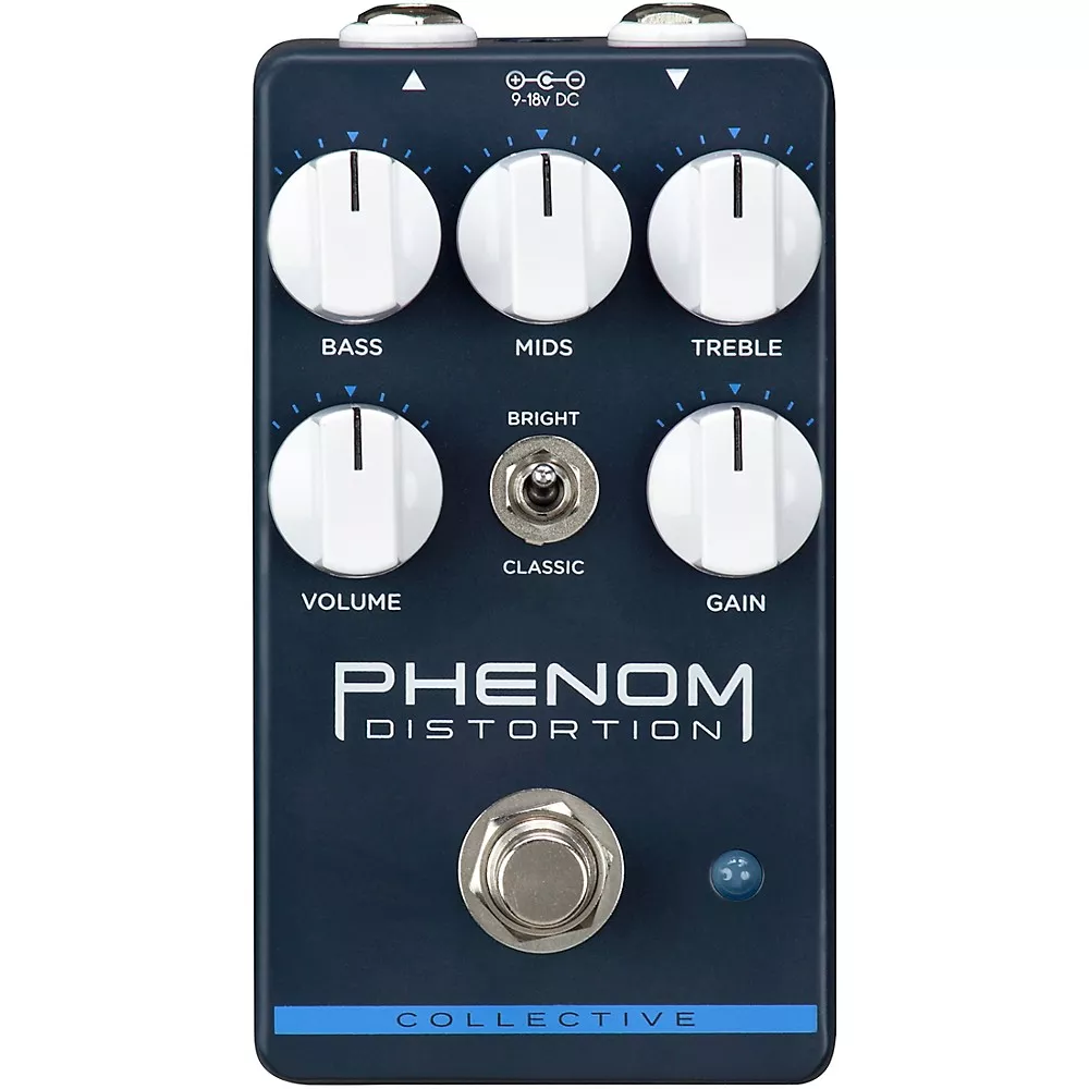 Wampler Phenom Distortion Effects Pedal Grey