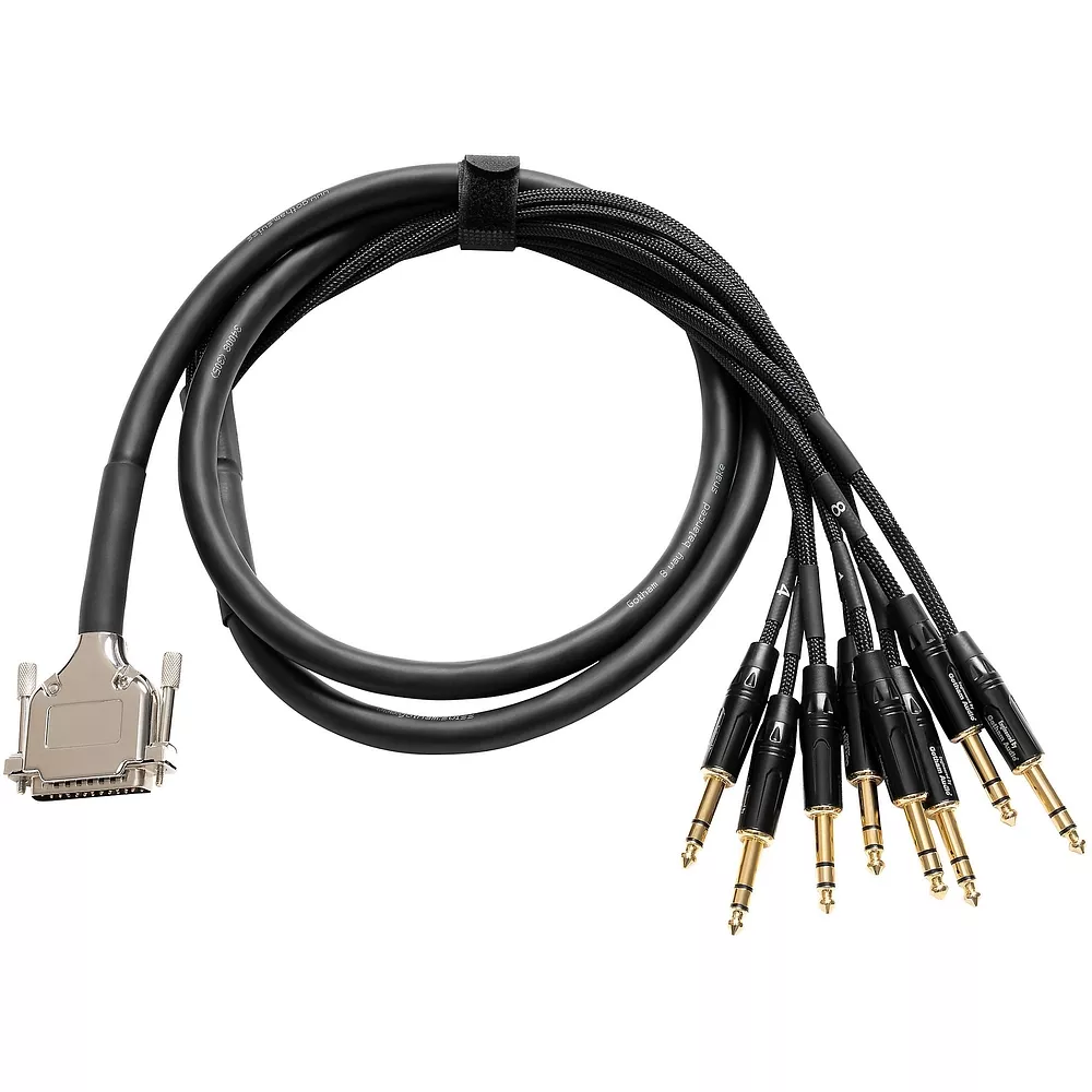 Warm Audio Premier DB25-TRSm Snake Cable - 20 ft. Black