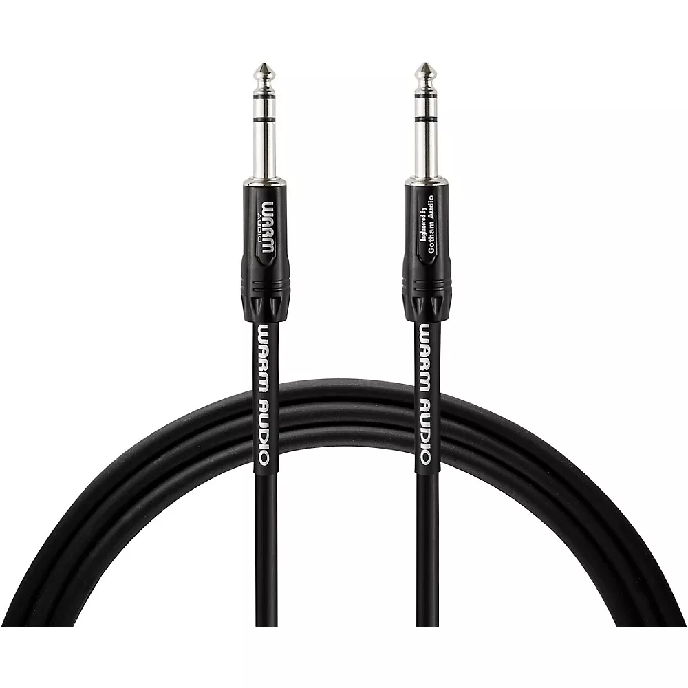 Warm Audio Pro Series TRS to TRS Cable 3 ft. Black
