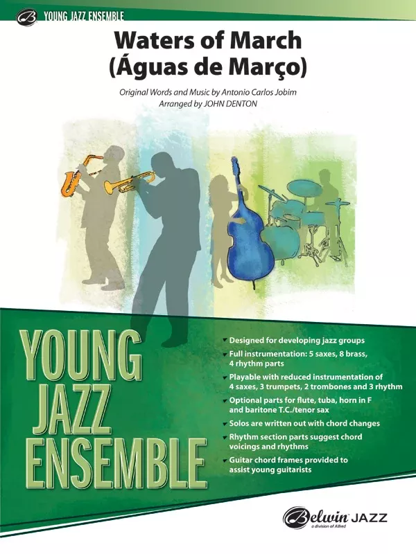 Waters of March (Águas de Março): Jazz Ensemble Conductor Score
