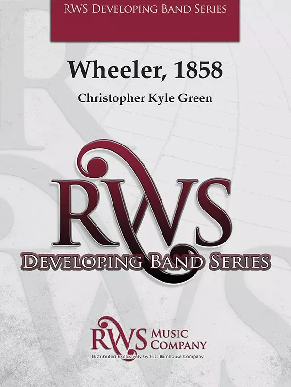 Wheeler, 1858: Concert Band Oversized Conductor Score