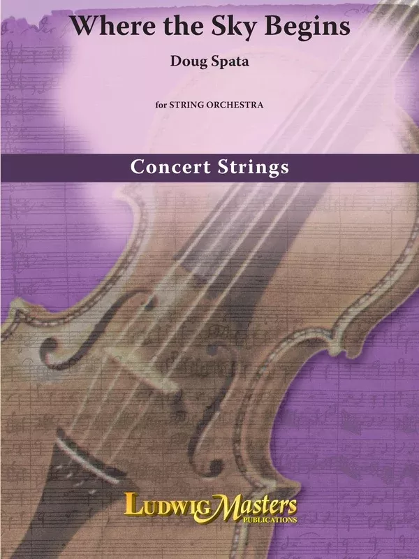 Where the Sky Begins: String Orchestra Conductor Score & Parts