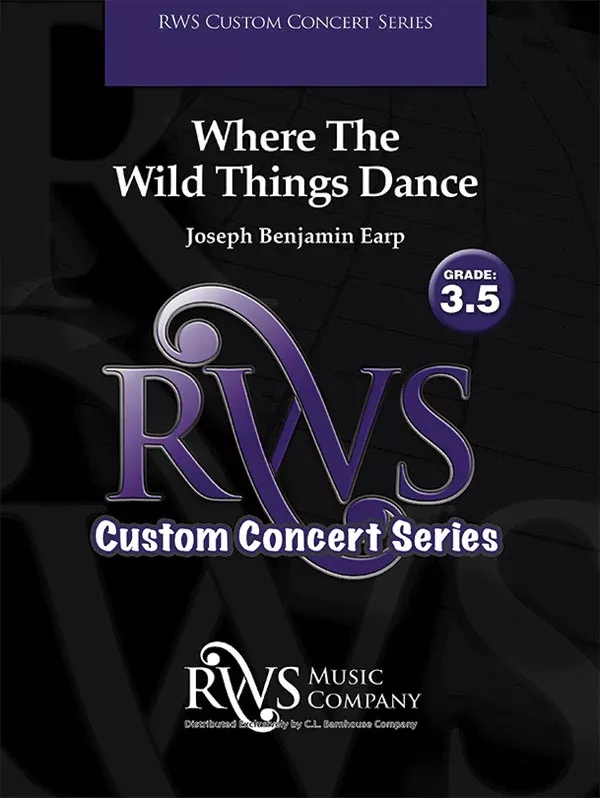 Where the Wild Things Dance: Flexible Concert Band Oversized Conductor Score