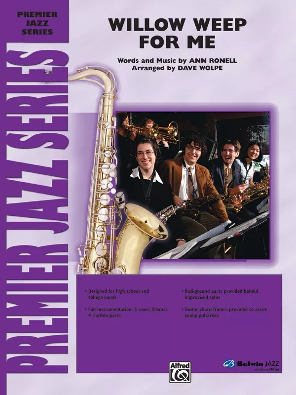Willow Weep for Me: Jazz Ensemble Conductor Score