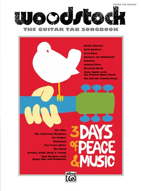 Woodstock: The Guitar TAB Songbook: Guitar TAB Edition Book