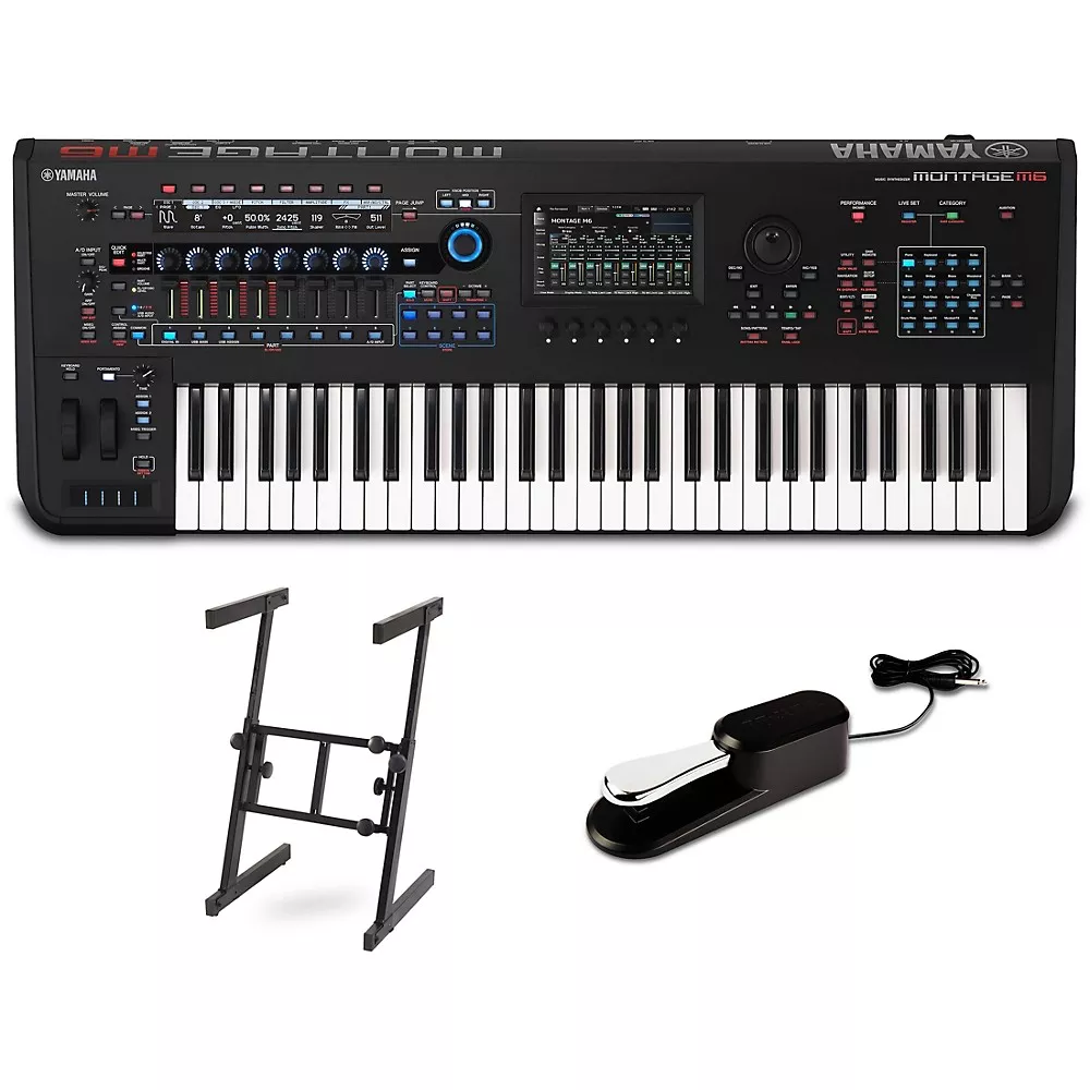 Yamaha MONTAGE M6 Synthesizer Performance Package