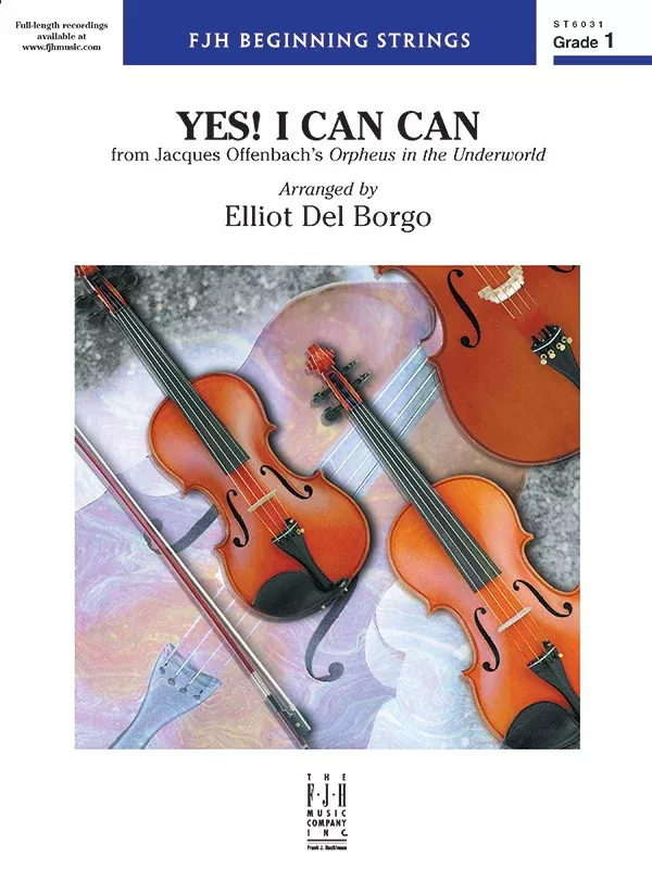 Yes! I Can Can: String Orchestra Conductor Score & Parts