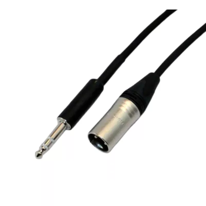 Yorkville Standard Series Balanced XLR-M to TRS Interconnect Cable – 6 Feet