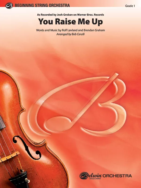 You Raise Me Up: String Orchestra Conductor Score & Parts