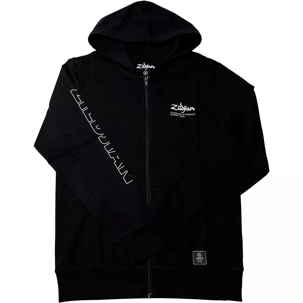 Zildjian Limited-Edition Cotton Hoodie – Medium Black