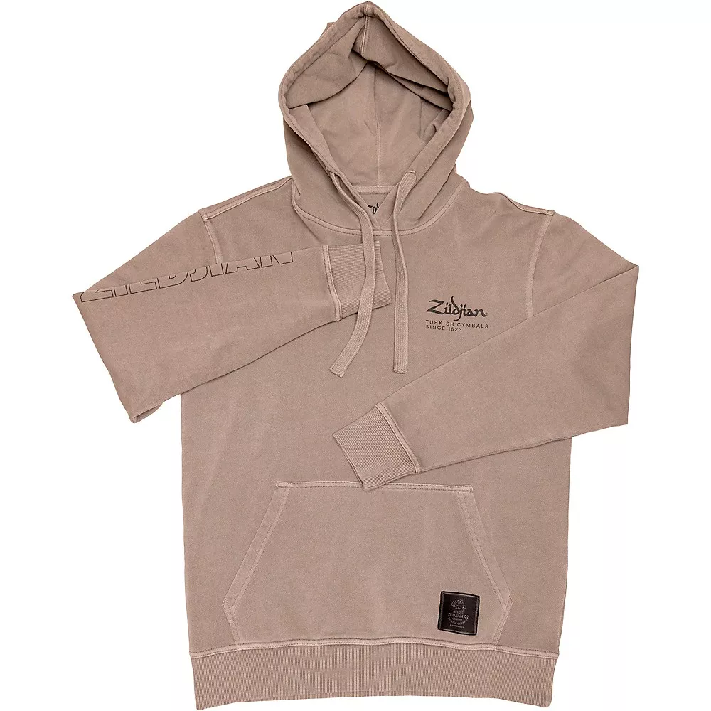 Zildjian Limited-Edition Cotton Hoodie – Small Pewter